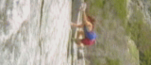 徒手攀岩，感觉是作死的最高境界 - Unarmed rock climbing, the highest sense of death