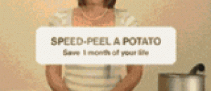 土豆去皮的最快方法 - The fastest way to peel potatoes